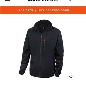 Apricoat Soft Shell M Black Coat